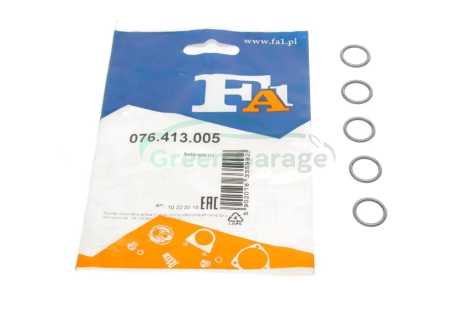 Прокладка масляного радіатора Fischer Automotive One (FA1) 076.413.005 (фото 1)