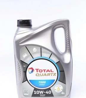 Олива 10W40 Quartz 7000 Energy TOTAL 214113