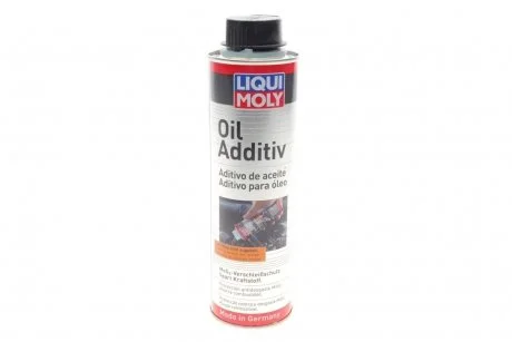 АНТИФРИКЦІЙНА ПРИСАДКА ДО МОТОРНОЇ ОЛИВИ З MoS2 OIL ADDITIV 0,3Л LIQUI MOLY 2500
