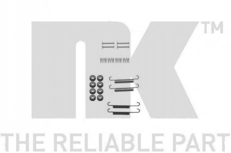 Комплектующие, стояночная тормозная система NK 7935893