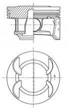 Поршень KOLBENSCHMIDT 41492600