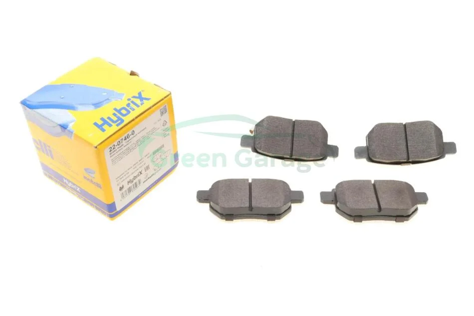 Гальмівні колодки, дискове гальмо (набір) METELLI 2207460 (фото 1)