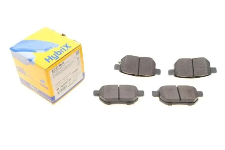 Гальмівні колодки, дискове гальмо (набір) METELLI 2207460