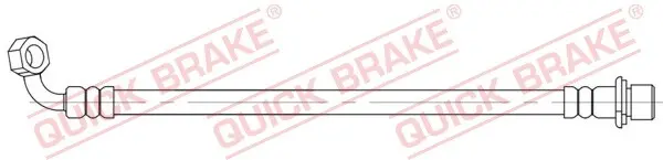 Гальмівний шланг QUICK BRAKE 58016 (фото 1)