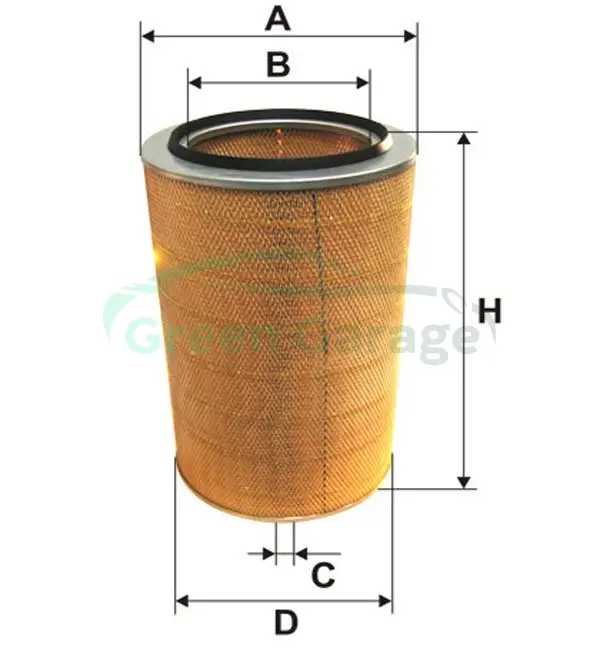 Фільтр повітря WIX 93114E (фото 1)