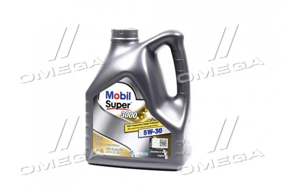 Масло моторн. Mobil SUPER 3000 XE 5W-30 (Канистра 4л) MOBIL 153326 (фото 1)