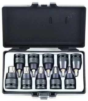 Набір головок TORX 1/2" 10 од FORCE 4108