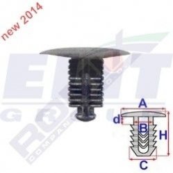 Зажими для бамперів та решiток ELIT C60690