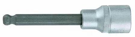 Головкa с насадкой HEX 8 мм, L=240 мм, 1/2 с шаром FORCE 34524008