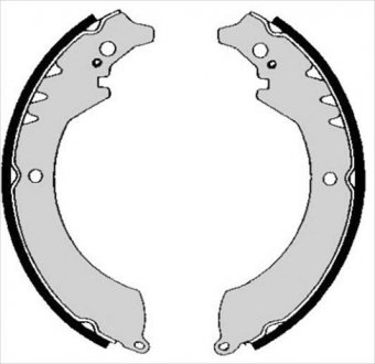 Гальмівні колодки барабанні STARLINE BC 05230