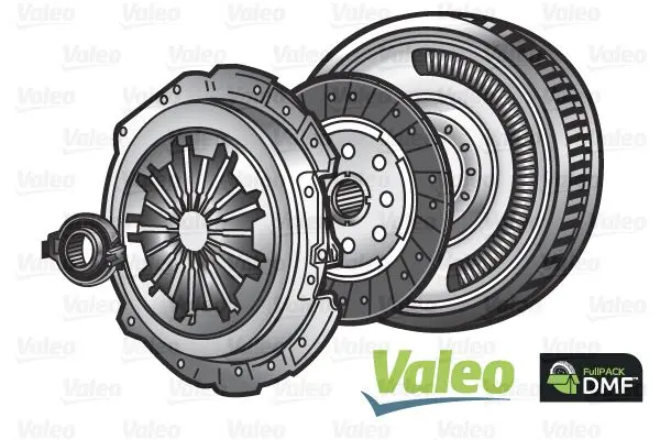 Маховик+комплект зчеплення VALEO 837048 (фото 1)