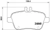 Гальмівні колодки дискові BREMBO P50 091X (фото 1)
