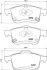 Гальмівні колодки дискові BREMBO P23 155 (фото 1)