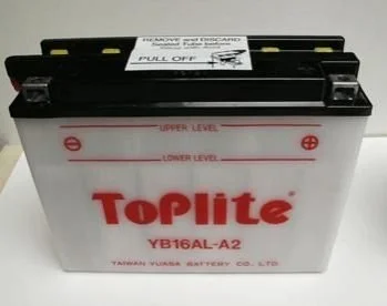 Мотоакумулятор TOPLITE YB16ALA2 (фото 1)