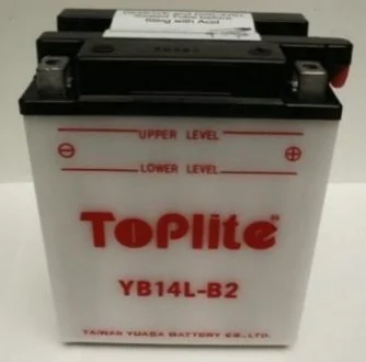 Мотоакумулятор TOPLITE YB14LB2