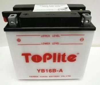 Мотоакумулятор TOPLITE YB16BA