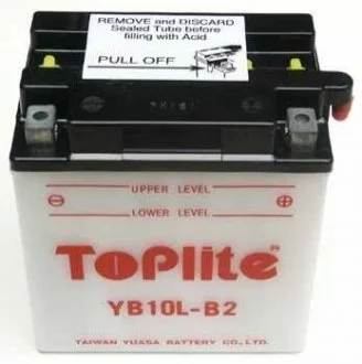 Мотоакумулятор TOPLITE YB10LB2