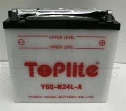 Мотоакумулятор TOPLITE Y60N24LA (фото 1)