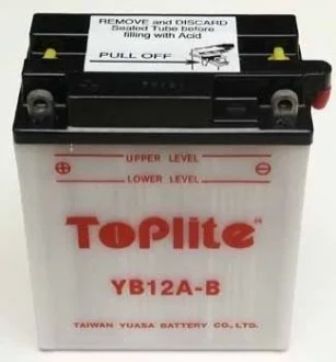 Мотоакумулятор TOPLITE YB12AB