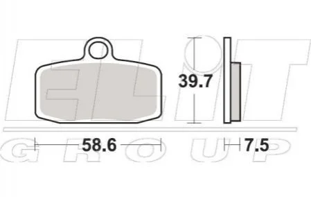 Гальмівні колодки SBS 885RSI (фото 1)