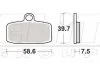 Гальмівні колодки SBS 885RSI (фото 1)