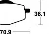 Гальмівні колодки SBS 575LS (фото 2)