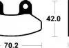 Гальмівні колодки SBS 792HF (фото 1)