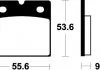 Гальмівні колодки SBS 506HS (фото 3)