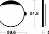 Гальмівні колодки SBS 699HF (фото 3)