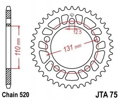 Зірка ESJOT MOTO JT MOTO 11045744 (фото 1)
