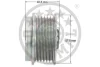 Шків генератора OPTIMAL F51033 (фото 3)