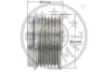 Шків генератора OPTIMAL F51001 (фото 3)