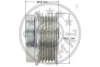 Шків генератора OPTIMAL F51008 (фото 3)