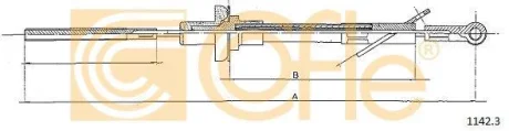 Трос зчеплення COFLE 1142.3