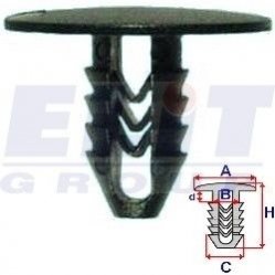 Зажим бампера ELIT R 10169