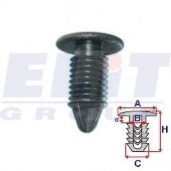 Зажим бампера ELIT R 50150Z