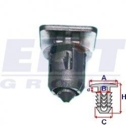 Зажим бампера ELIT R A12005