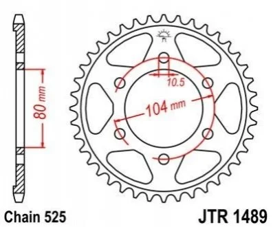 Зірка MOTO JT MOTO 11456343
