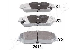 Автозапчасть JAPANPARTS PA2012AF