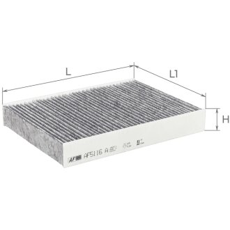 Автозапчасть ALPHA FILTER AF5116A