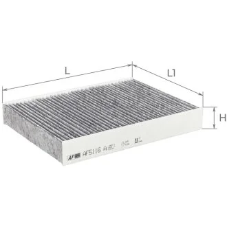 Автозапчасть ALPHA FILTER AF5116A