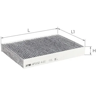 ЕФ повітряний салону  ALPHA FILTER AF5102A