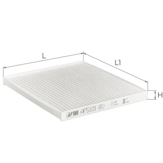 Автозапчасть ALPHA FILTER AF5101