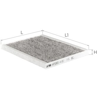 Фільтр салону ALPHA FILTER AF5065A