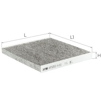Фільтр салону ALPHA FILTER AF5053A