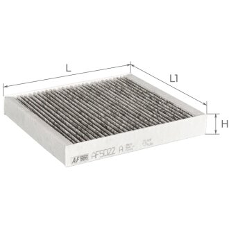 Фільтр салону ALPHA FILTER AF5022A