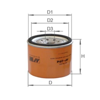 Автозапчасть ALPHA FILTER AF294
