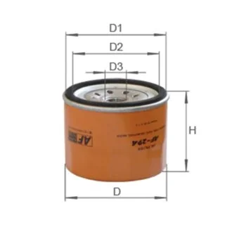 Автозапчастина ALPHA FILTER AF294