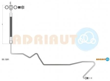 Автозапчасть ADRIAUTO 551261