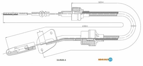 Автозапчастина ADRIAUTO 1101211